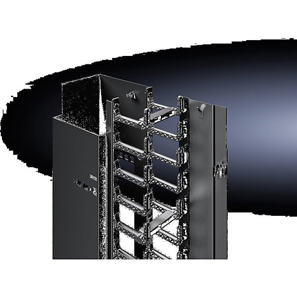 Rittal Kabelkanal für VX IT TE38 HE, RAL 9005 DK 5302.051